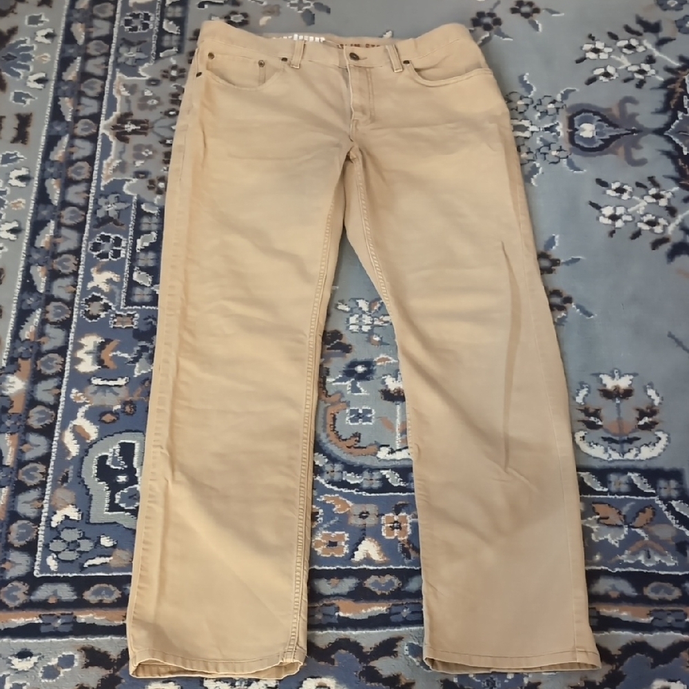 Urban Pipeline Women's Straight Leg Tan Jeans